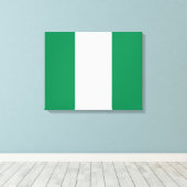 Toile Drapeau nigérian (Insitu (Plancher de Bois))