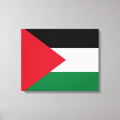 Toile Drapeau palestinien (Palestine) (Recto)