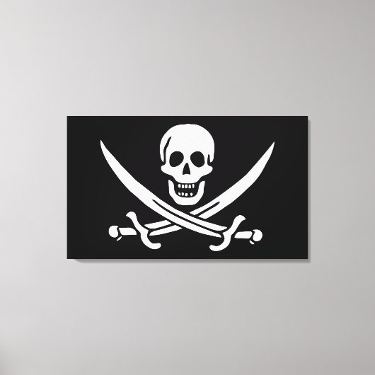 Toile Drapeau pirate (Recto)
