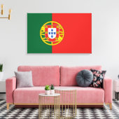 Toile Drapeau portugais Bandeira De Portugal (Insitu(Salon))