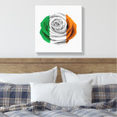 Toile Drapeau Rose irlandais blanc (Insitu(Chambre))