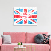 Toile Drapeau S-Shield texturé (Insitu(Salon))