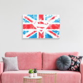 Toile Drapeau S-Shield texturé (Insitu(Salon))