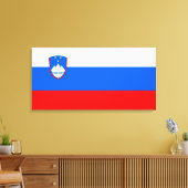 Toile Drapeau slovène (Insitu(Salon))