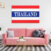 Toile Drapeau thaïlandais (Insitu(Salon))