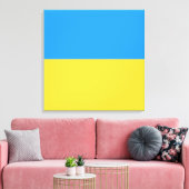 Toile Drapeau ukrainien (Insitu(Salon))