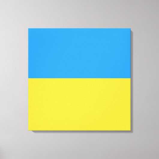 Toile Drapeau ukrainien (Recto)