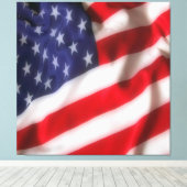 Toile Drapeau USA (Insitu (Plancher de Bois))