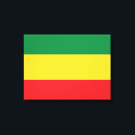 Toile Drapeau vert, or (jaune) et rouge<br><div class="desc">Couleurs vert, or (jaune) et rouge. Vintage Old School Alternative Hip hop T chemises Vêtements, Casquettes, Stickers, Smart Phone casques et plus encore.</div>