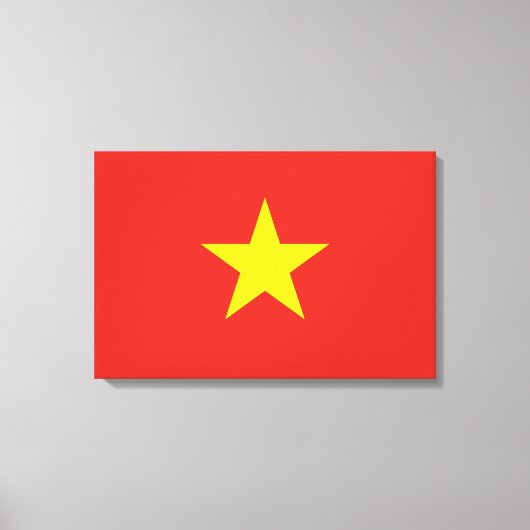 Toile Drapeau vietnamien (Vietnam) (Recto)
