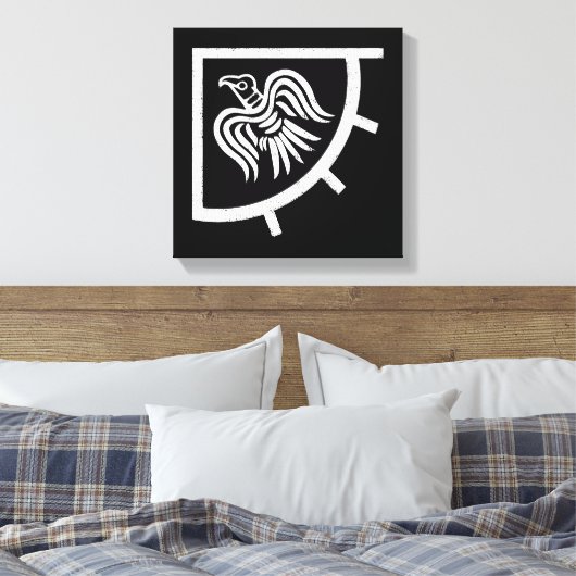 Toile Drapeau viking (Insitu(Chambre))