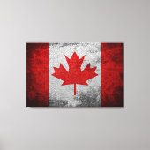 Toile Drapeau vintage Canada (Recto)