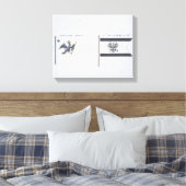 Toile Drapeaux prussiens, tiré d'un livre français de dr (Insitu(Chambre))