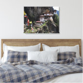 Toile drapeaux taktsang (Insitu(Chambre))