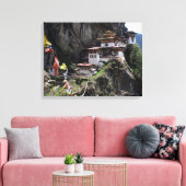 Toile drapeaux taktsang (Insitu(Salon))