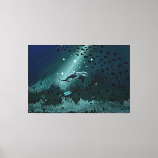Toile Dream dauphin (Recto)