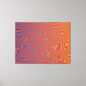 Toile Dream Flow l Abstract Trippy Pattern - No. 01 (Recto)