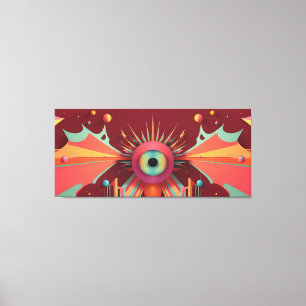 Toile Dream Horizon Ken Gage Imaginaire OpArt