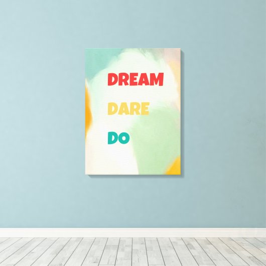 Toile Dream Oser Do (Insitu (Plancher de Bois))