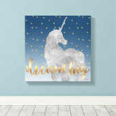 Toile Dream Stars Licorn (Insitu (Plancher de Bois))