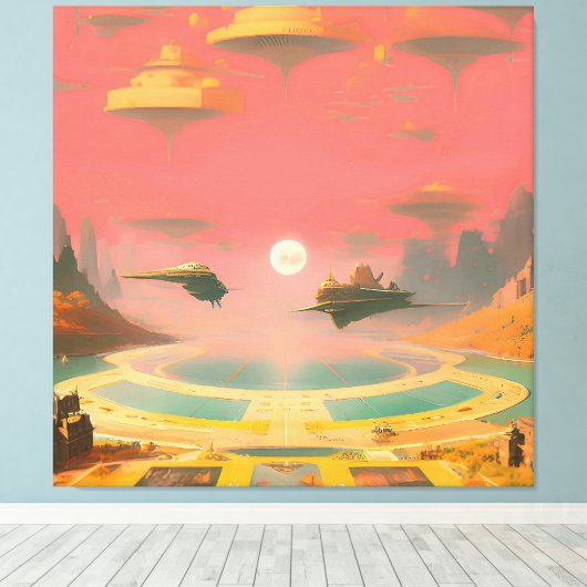 Toile Dream World (Insitu (Plancher de Bois))