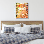Toile Dreaming (Reverie) par Alphonse Mucha (Insitu(Chambre))