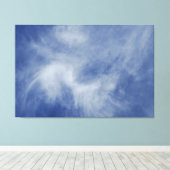 Toile Dreamm Big ! Le ciel est la limite sur un (Insitu (Plancher de Bois))