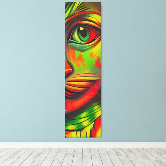 TOILE DREAMRZ - CHAT UN - IMPRIMER CANVAS (Insitu (Plancher de Bois))