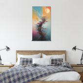 Toile Dreamscape céleste : Une fusion d'Et (Insitu(Chambre))