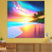 Toile Dreamtime Summertime Beach (Insitu(Salon))