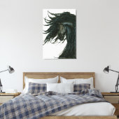 Toile DreamWalker Friesian Black Horse Art par Bihrle (Insitu(Chambre))