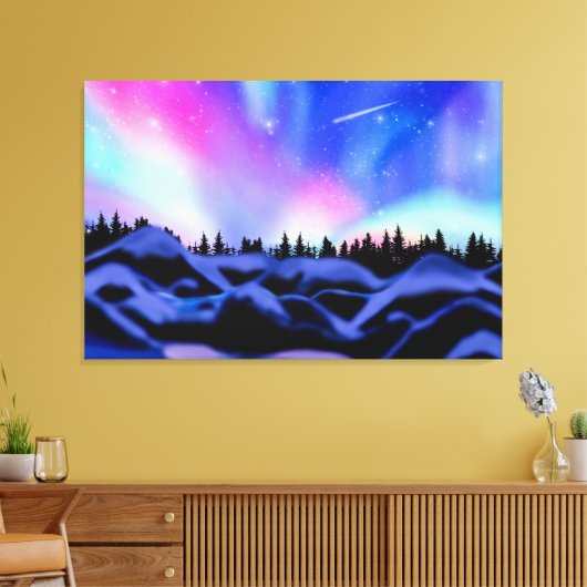 Toile Dreamy Lights (Insitu(Salon))