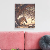 Toile Dreamy Sunset Horse Forest Painting (Insitu(Salon))