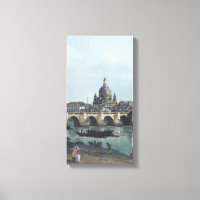Dresden Elbufer Vedute - Canaletto - Bellotto