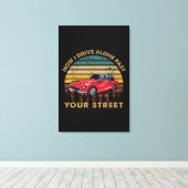 Toile Drivers License - Now I Drive Alone Past Your Stre (Insitu (Plancher de Bois))