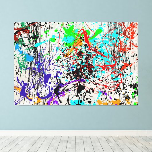 TOILE DRIZZZER SPLATTER (Insitu (Plancher de Bois))