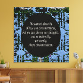 Toile Droit des citations de traction (Insitu(Salon))