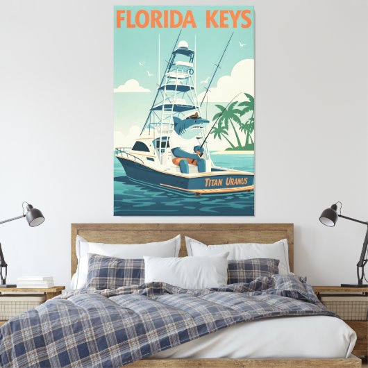Toile Drôle de Florida Keys (Insitu(Chambre))