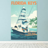 Toile Drôle de Florida Keys (Insitu (Plancher de Bois))