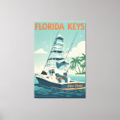 Toile Drôle de Florida Keys (Recto)