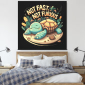 Toile Drôle Pas Vite Pas Furieux (Insitu(Chambre))