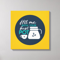 Drôle Pun de café Typographie Art Retro Couleur