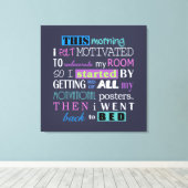 Toile Drôle Redécorer Demotivate Dark Arrière - plan ID1 (Insitu (Plancher de Bois))