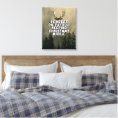 Toile Drôle Renard de Noël Canvas Mur Art (Insitu(Chambre))