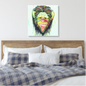 Toile Drôle singe (Insitu(Chambre))