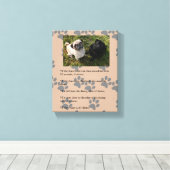 Toile Drôles lois PUG de possession (Insitu (Plancher de Bois))