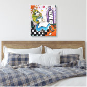 Toile Drop Dead Alice Wrapped Canvas (Insitu(Chambre))