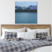 Toile Droplets sur verre (Insitu(Chambre))