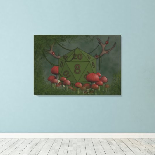 Toile Druid D20 (Insitu (Plancher de Bois))