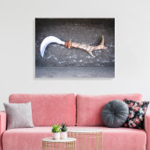 Toile Druide, bolline, druid, faucille, wicca (Insitu(Salon))